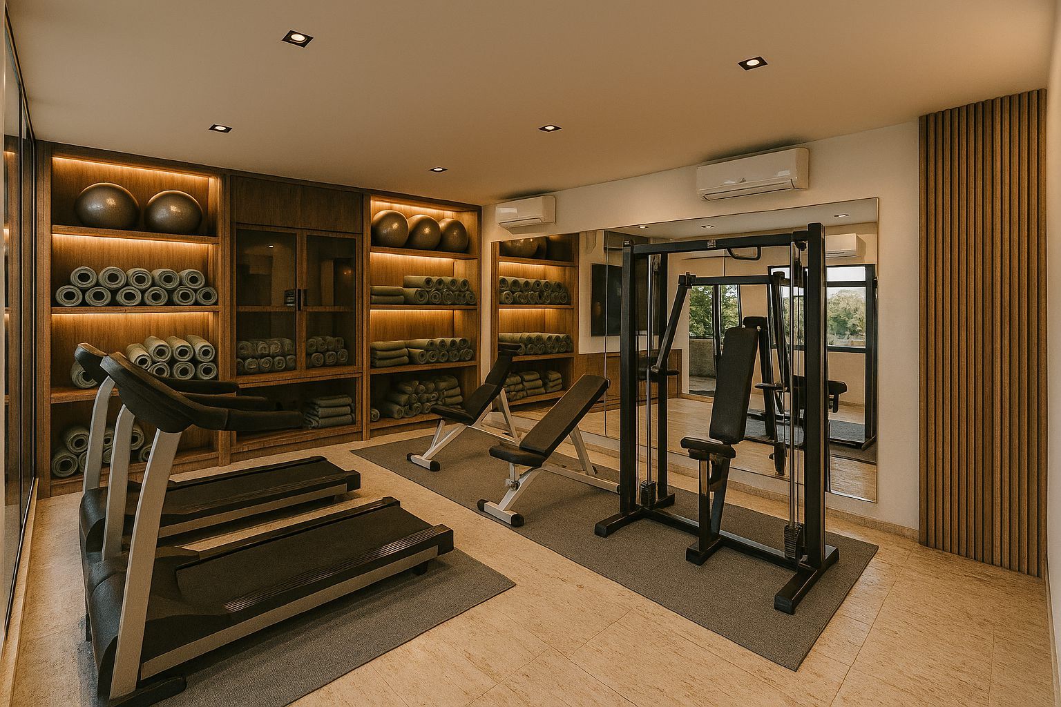 Gimnasio Equipado