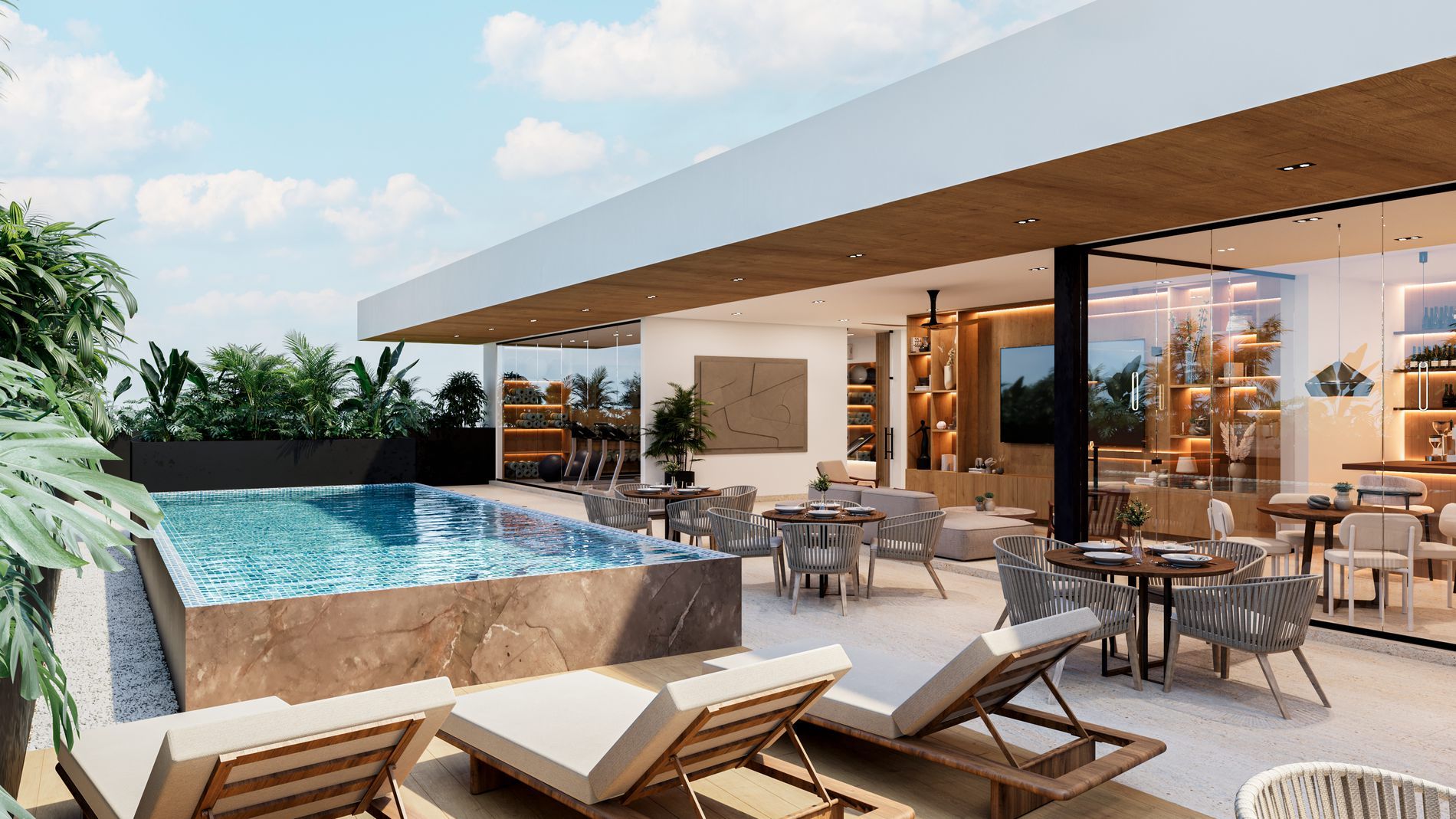 Rooftop Pool